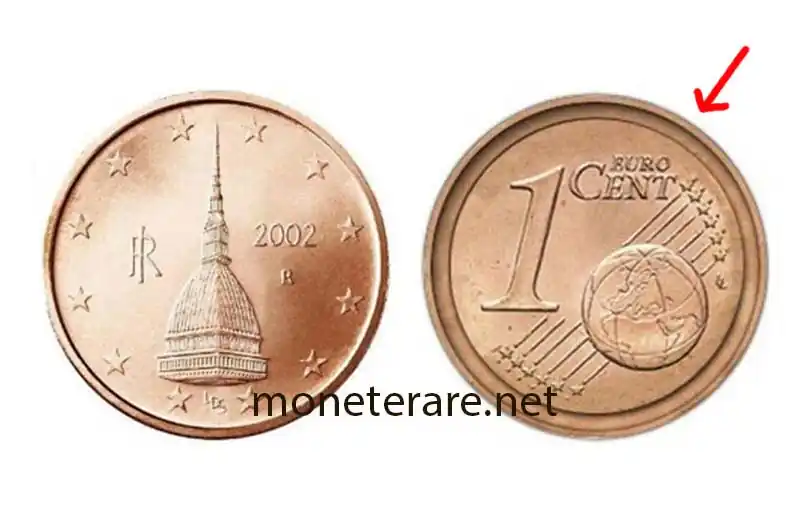 rare 1 euro cent coin
