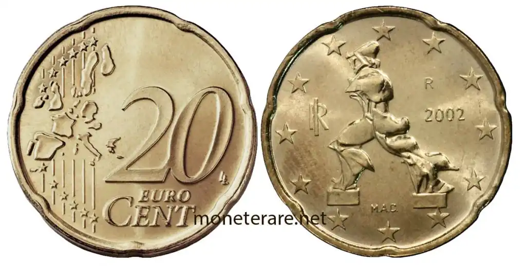 rare 20 cents euro coin