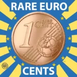 cover of rare euro cents coin page