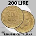 200 lire coins italy