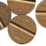 italian telephone token - gettone telefonico